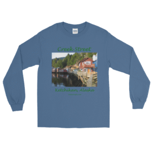 Alaska- Ketchikan 2- Creek St- Tee LS