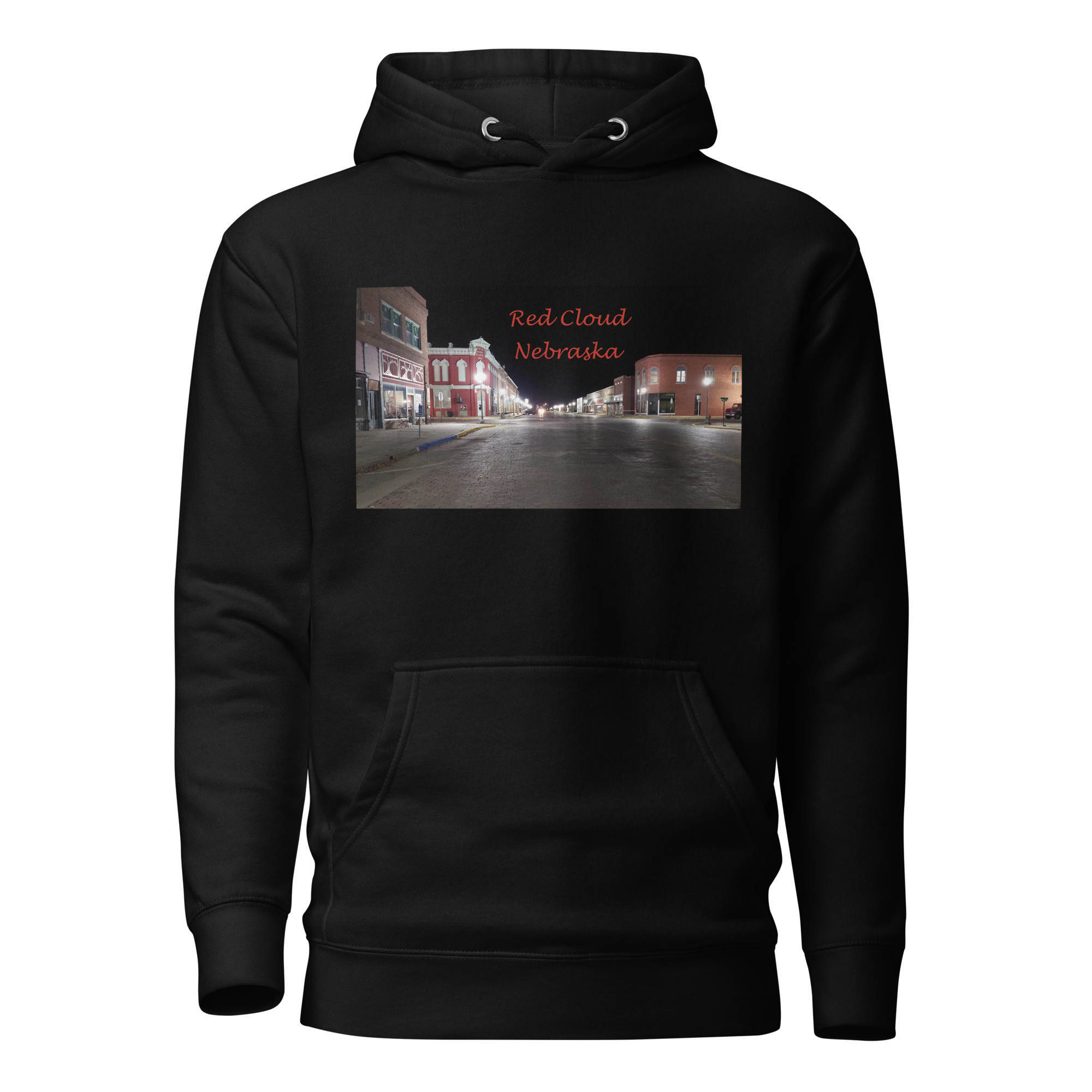Nebraska- Red Cloud 1- Hoodie Pullover