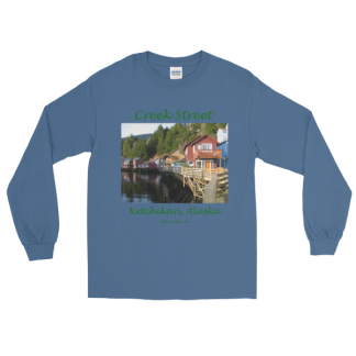 Alaska- Ketchikan 2- Creek St- Tee LS